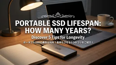 ポータブルSSDの寿命は何年？長持ちさせる5つのコツをご紹介！
