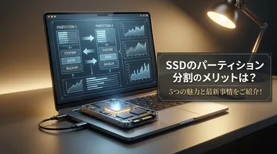 SSDのパーティション分割のメリットは？5つの魅力と最新事情をご紹介！