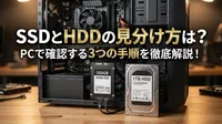 SSDとHDDの見分け方は？PCで確認する3つの手順を徹底解説！