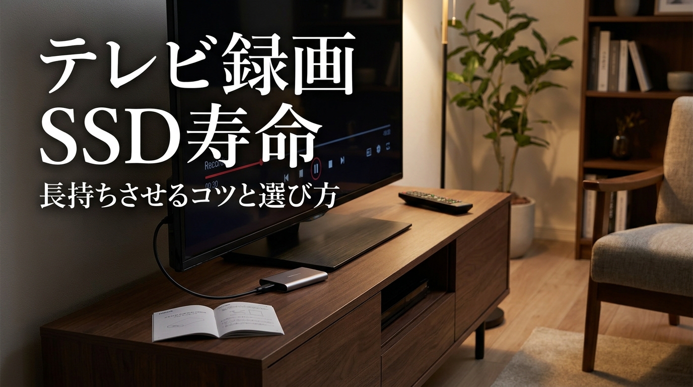 テレビ録画 SSD 寿命