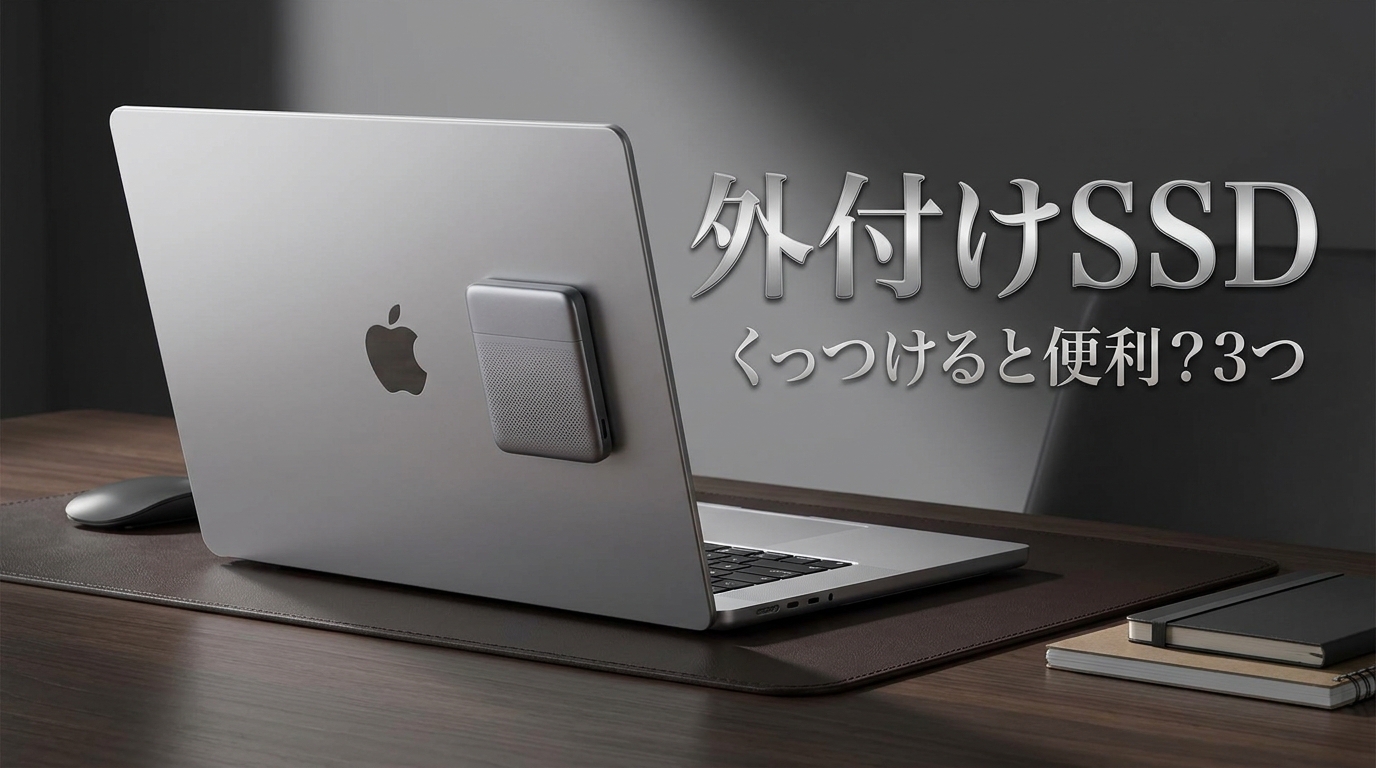 外付けSSD くっつけると便利？3つの方法や注意点を徹底解説！