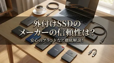 外付けSSDのメーカーの信頼性は？安心のブランドなど徹底解説！