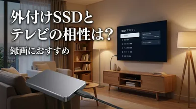 外付けSSDとテレビの相性は？録画におすすめの理由を徹底解説！