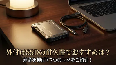 外付けSSDの耐久性でおすすめは？寿命を伸ばす7つのコツをご紹介！