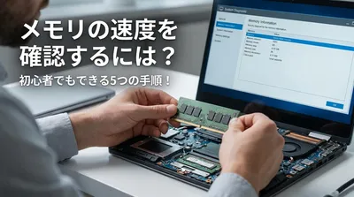 メモリの速度を確認するには？初心者でもできる5つの手順！