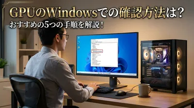GPUのWindowsでの確認方法は？おすすめの5つの手順を解説！