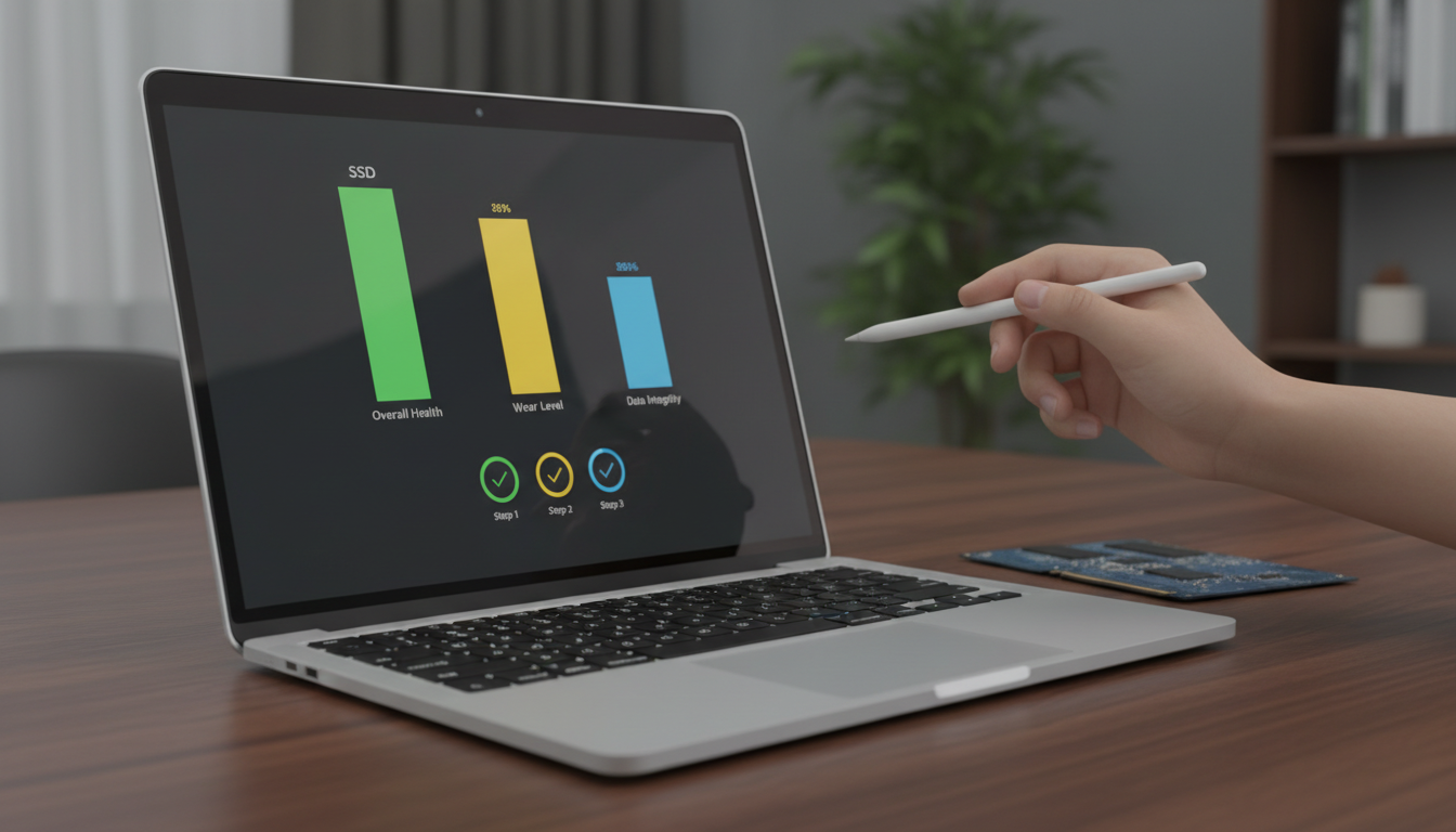 MacのSSD寿命を確認する3つの具体的な手順