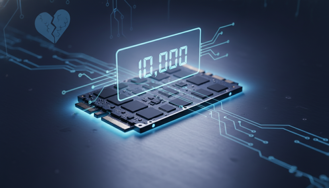 1万回に達してもすぐに故障するわけではありません