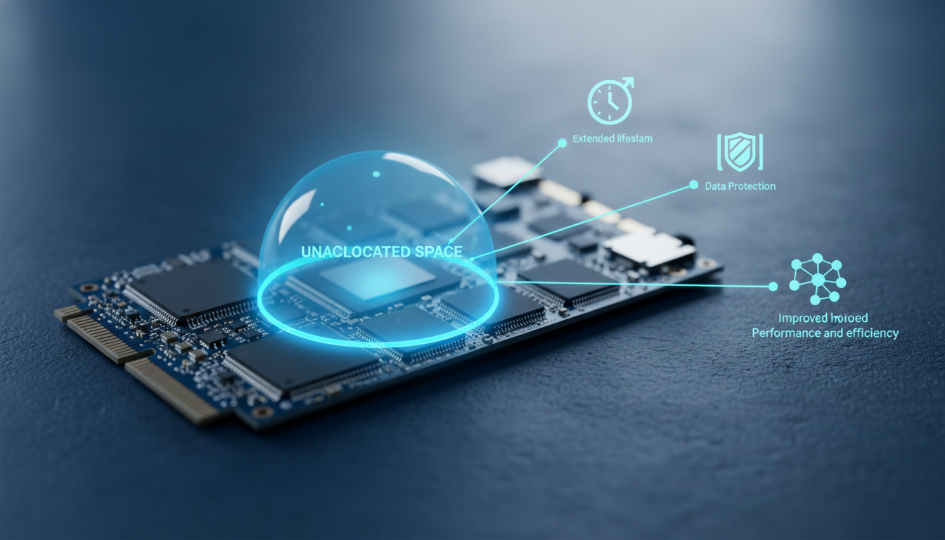 未割り当て領域でSSDの寿命が延びる3つの理由