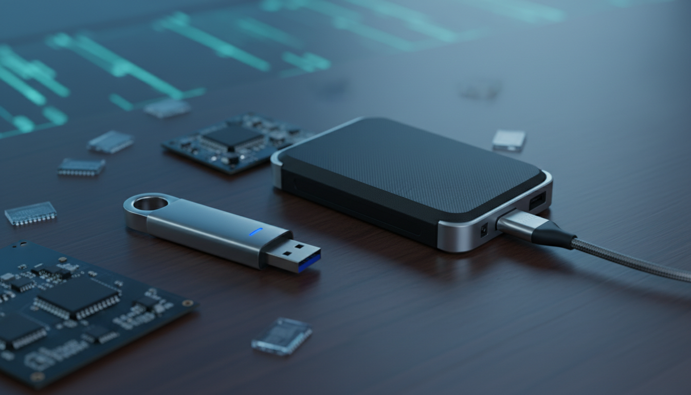 USBメモリとSSDの寿命や特徴のおさらいです