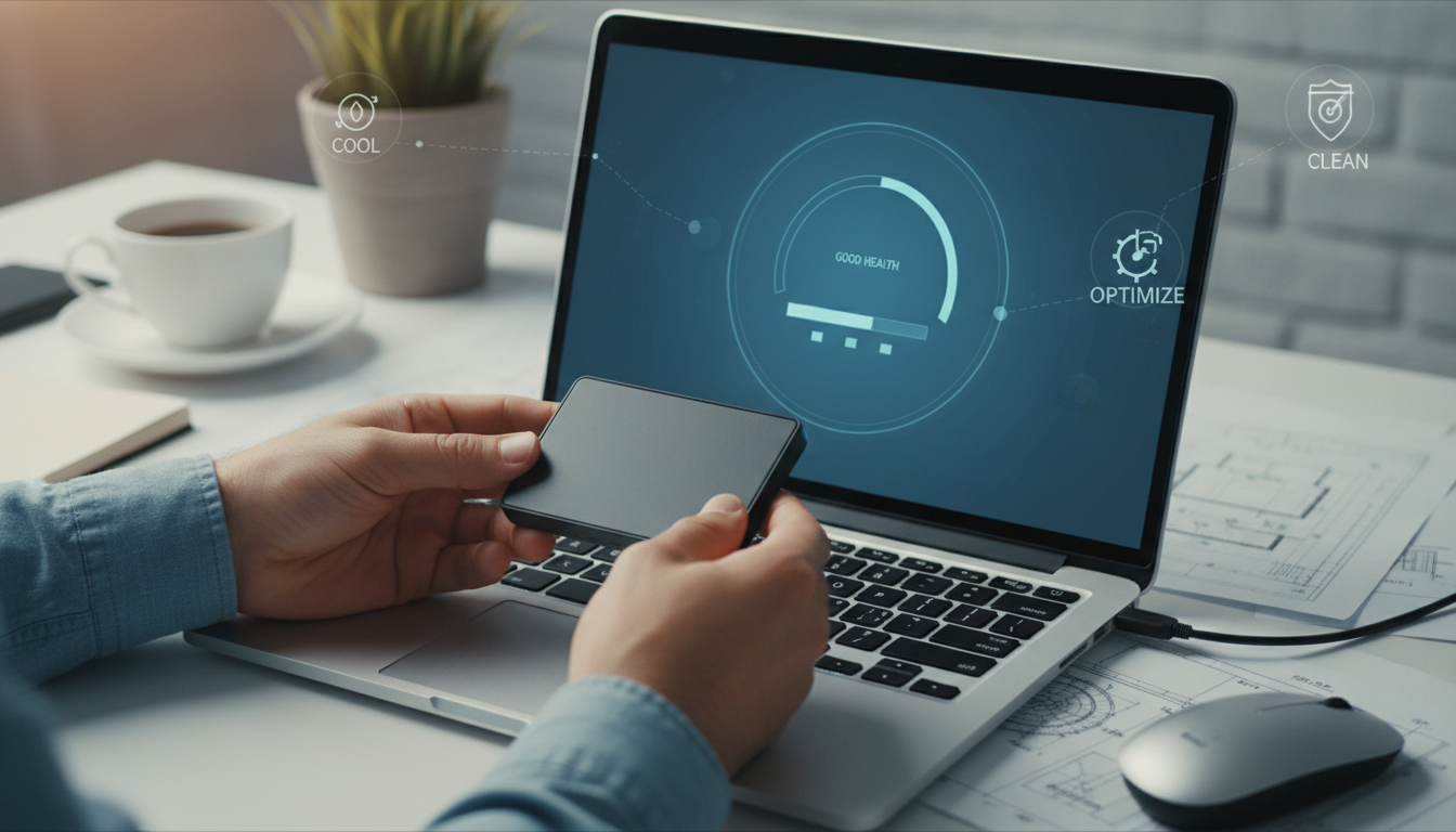 SSDの残り寿命は専用の無料ツールで簡単に確認できます