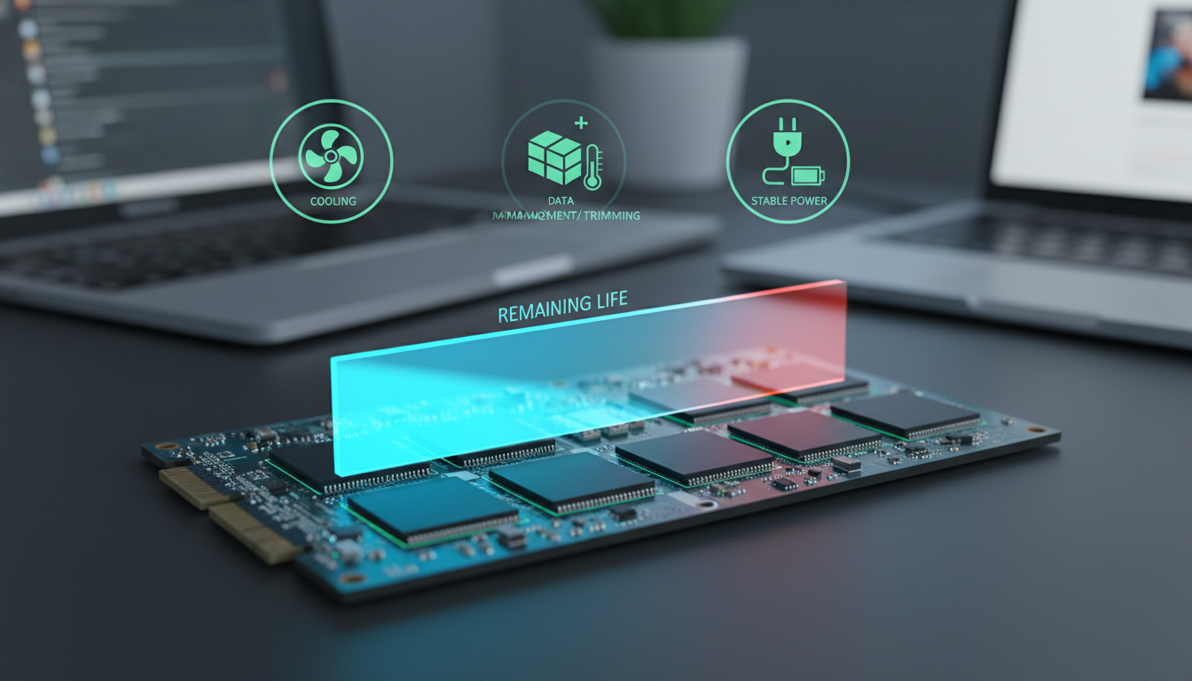 使い方で大きく変わる！SSDの残り寿命の減り方3つの実例