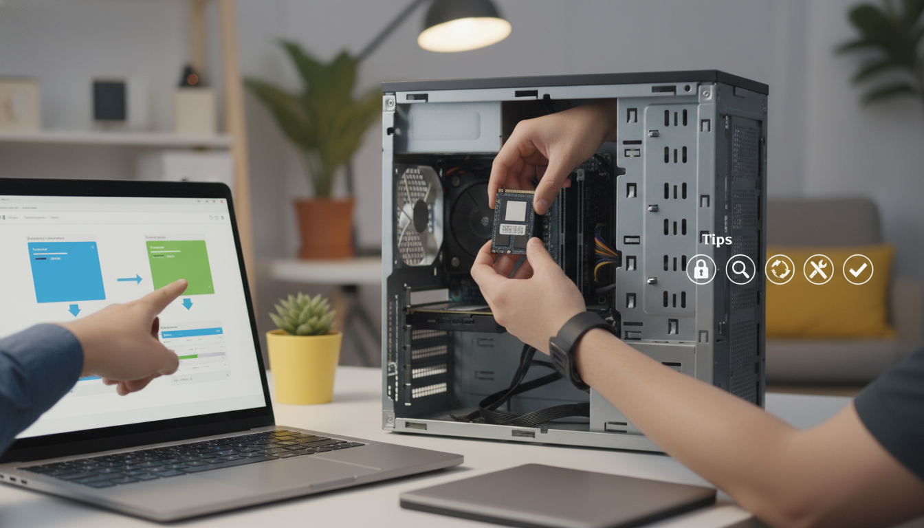 新しいSSDでサクサク動く快適なパソコン生活を始めましょう