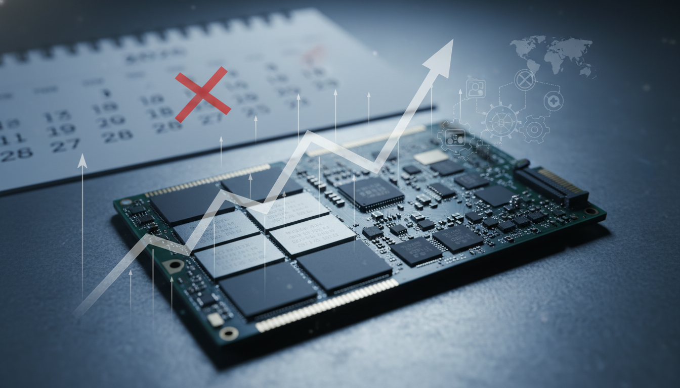 SSDの価格が当面の間、安くならないと言われている結論