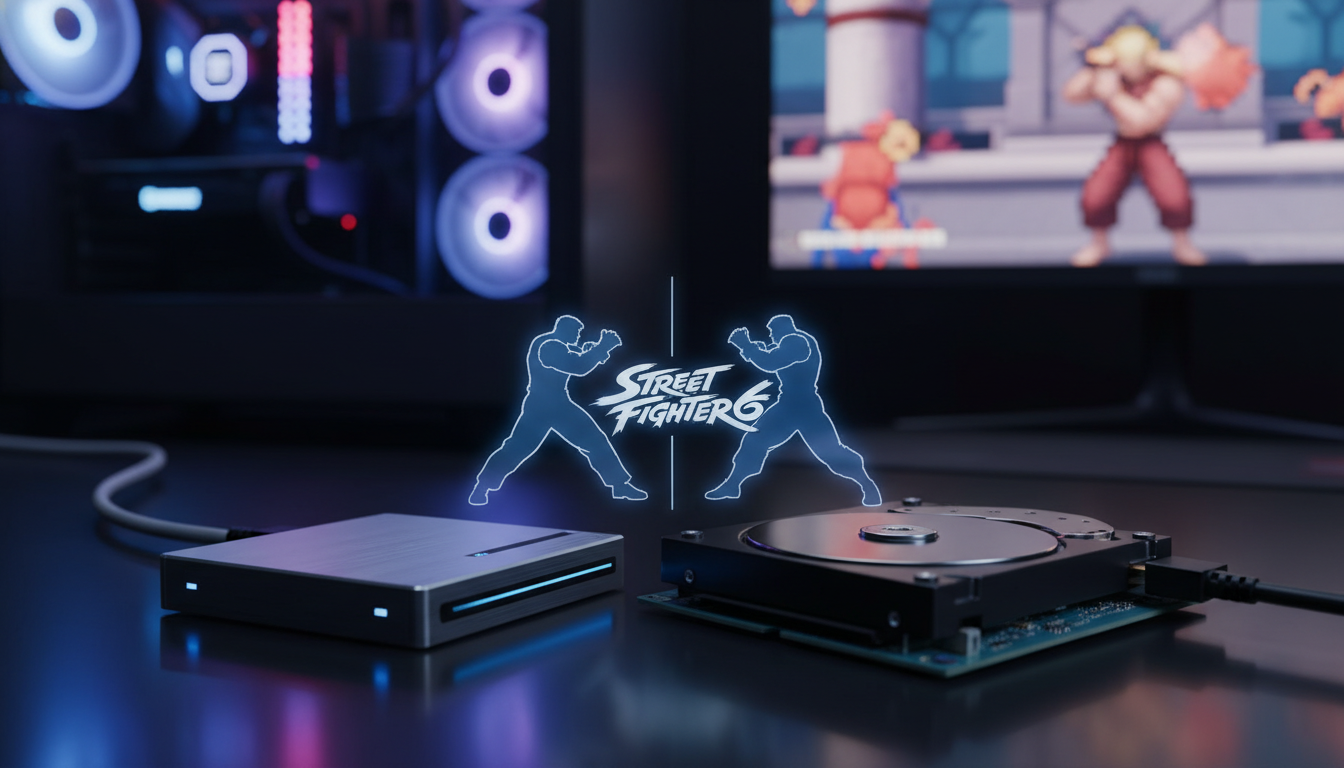 スト 6をPCで遊ぶならSSDとHDDのどっちがいい?