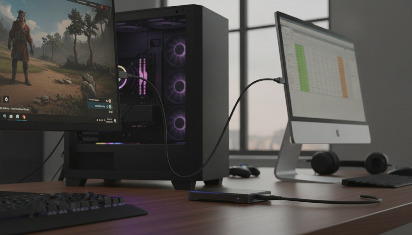 外付けSSDのゲームが別のPCで遊べる理由