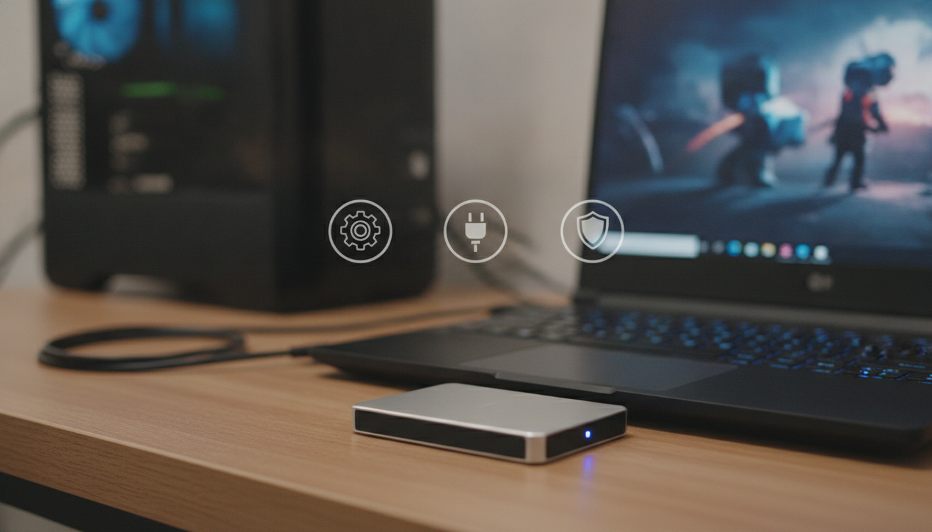 外付けSSDを活用して別のPCでもゲームを楽しもう！