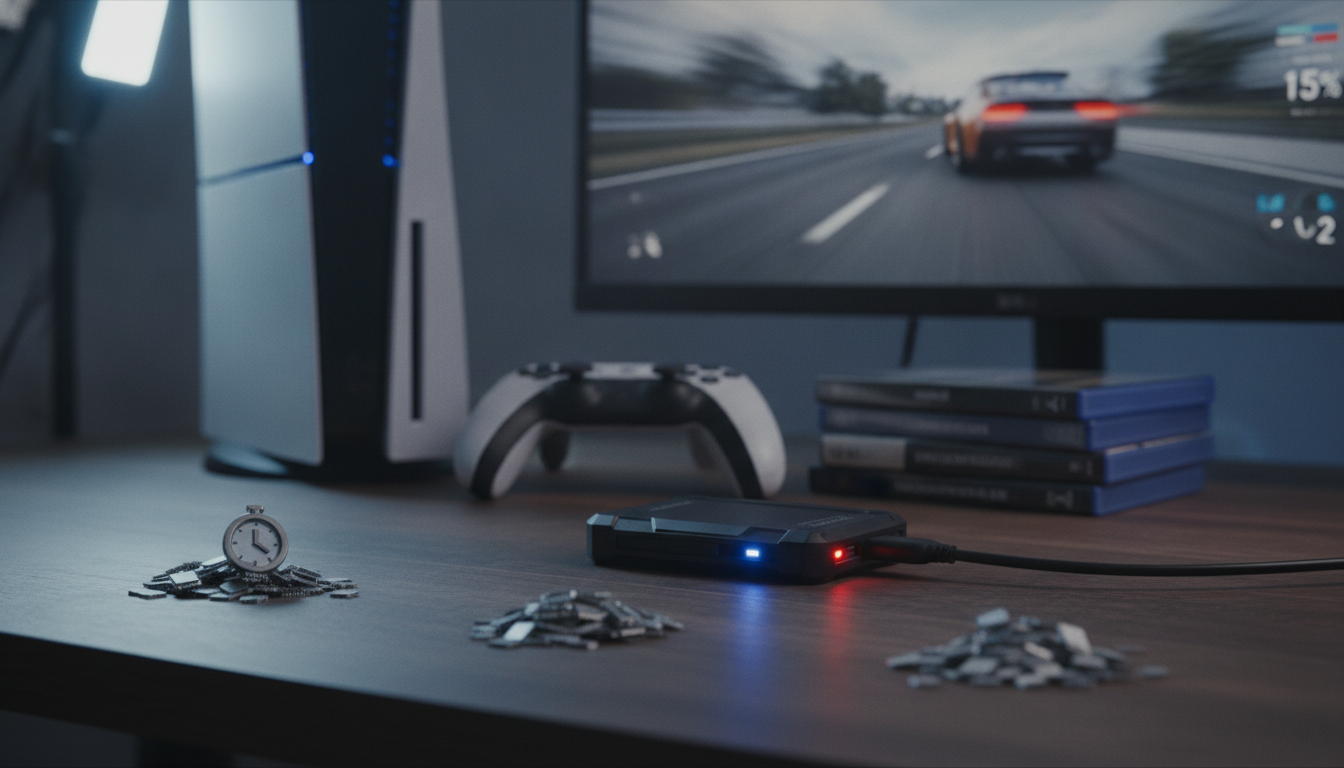 ゲーム用外付けSSDを選ぶ際の具体的な3つのポイント