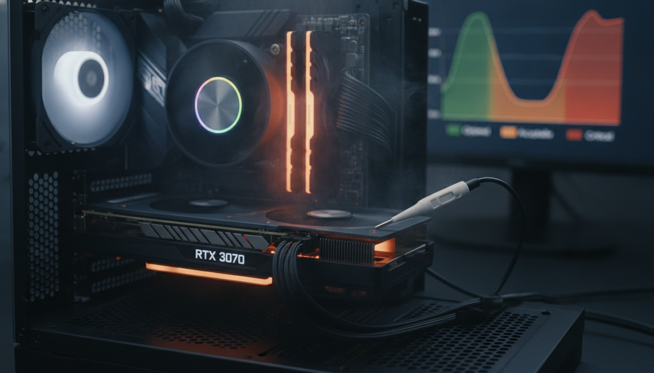 RTX 3070の適正温度の目安と安全なライン