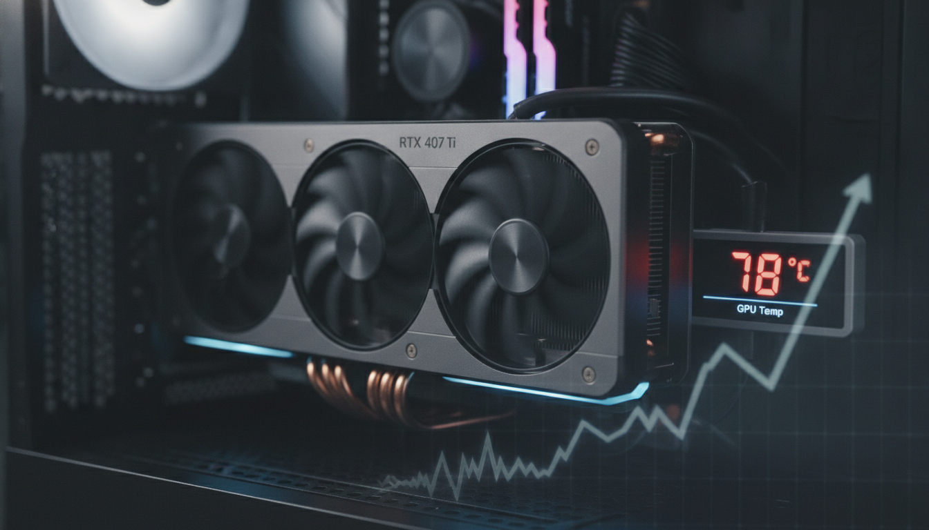 実測データから見る！RTX 4070 Tiの温度の具体的なケース