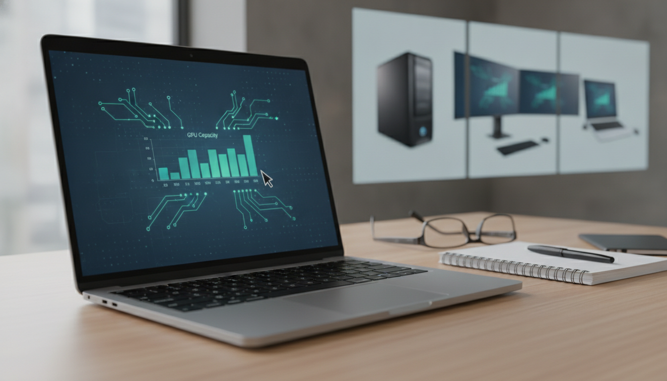 MacのパソコンでGPUの容量を確認する優しい手順