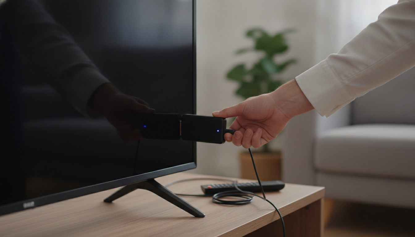 外付けhddの接続方法はテレビのUSB端子につなぐだけ!