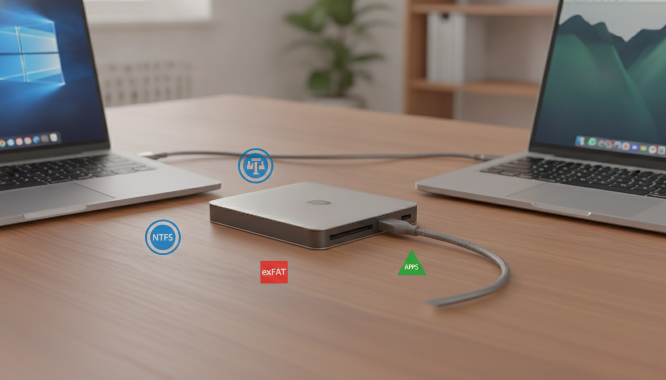 失敗しないために！WindowsとMacで外付けHDDを共有する3つの具体例